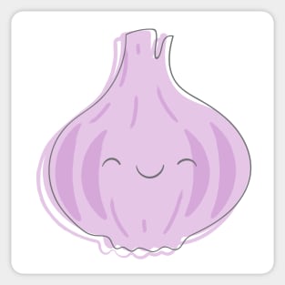 Cute Kawaii Red Onion Sticker